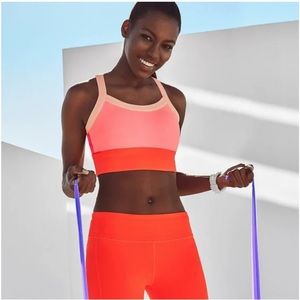 FABLETICS Neon Robyn High Support Sports Bra, M